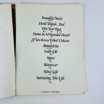 Neil Diamond - Beautiful Noise Sheet Music Songbook Guitar/Piano/Vocal Paperback