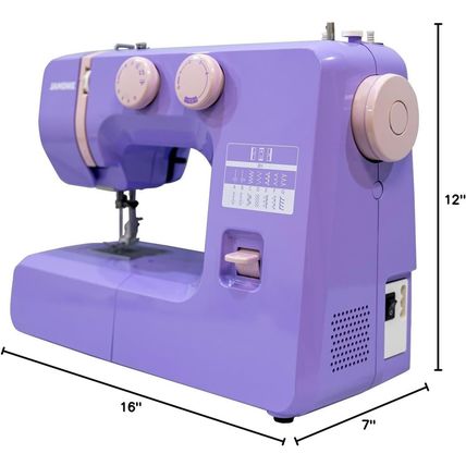 Janome 001LOVELY Lovely Lilac Easy-To-Use Sewing Machine