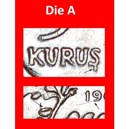 Ⰶ OAK 1958-1974: TURKEY★5 KURUSHES 1964! ERROR★DISCOVERY★LOW START ★ NO RESERVE!