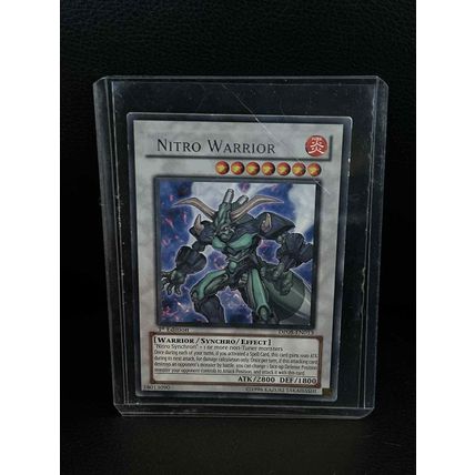 Nitro Warrior - DP08-EN013 - Rare - 1st Edition Duelist Pack 8 Yusei Fudo Yu-Gi-