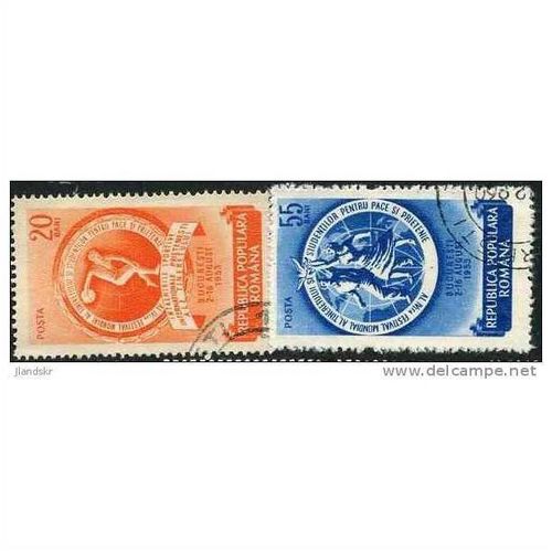 1953 Michel 1435+1436 - fine used (o)