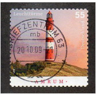 GER 2008 €0.55 (S/A) 'LIGHTHOUSES -AMRUM' FINE USED (EBID30-565)