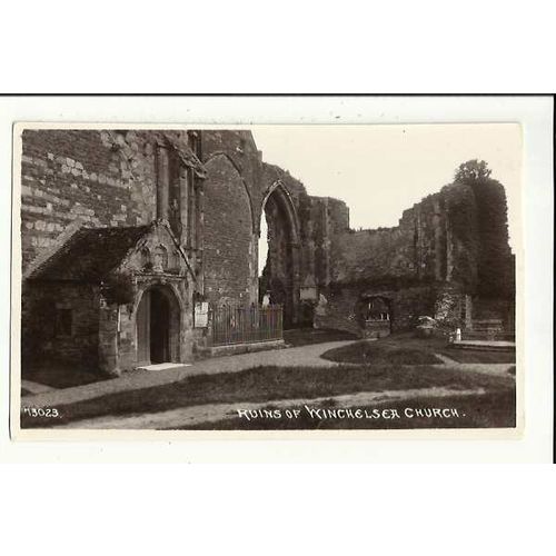 Sussex WINCHELSEA Church Ruins Postcard (73023)