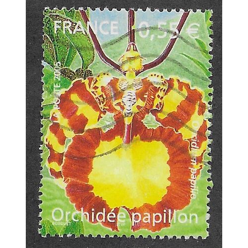 FRA 2005 55c 'ORCHIDS' FINE USED (EBID56-073)