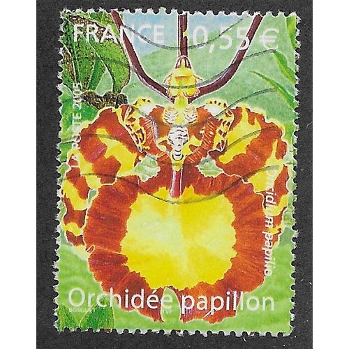 FRA 2005 55c 'ORCHIDS' FINE USED (EBID56-076)