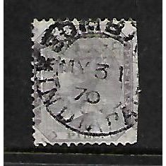 EAST INDIA 1860 8p PURPLE / WHITE SG 52 FINE USED
