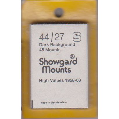 Showgard Mounts unopened pack 44 mm x 27 mm size