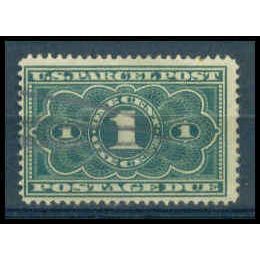 Used JQ1 1c Parcel Post Barely Clears WA1620