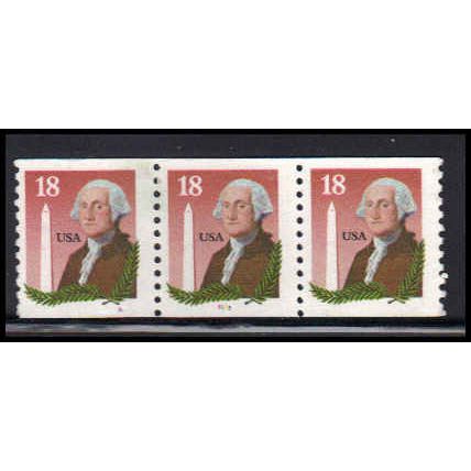 Used 2149 18c George Washington Fine PNC 3333/3 PA2705