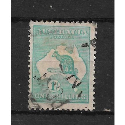 Australia.SG40 1s Blue-Green.Variety Unchecked.Fine Used.Dec21