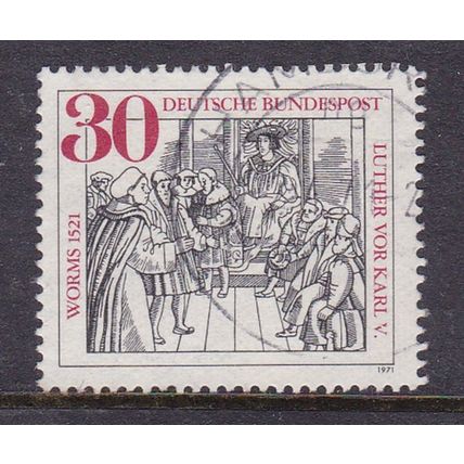 GERMANY 1971 450th ANNIV OF DIET OF WORMS USED SG1578