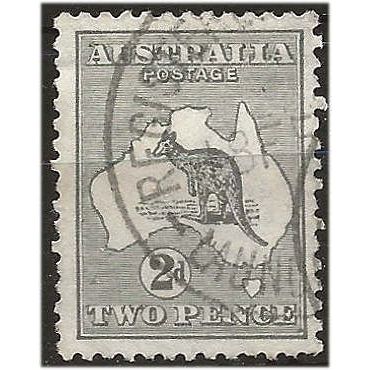 Australia 1913 SG3 2d Grey Roo Fine Used ..