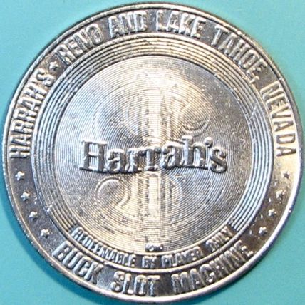 Harrahs. $1 Casino Token. Reno/Tahoe, NV. (1965). R85.