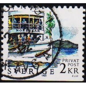 Sweden. 1988 2k S.G.1394 Used