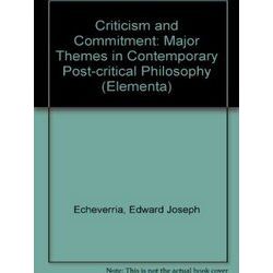 Criticism and Commitment
