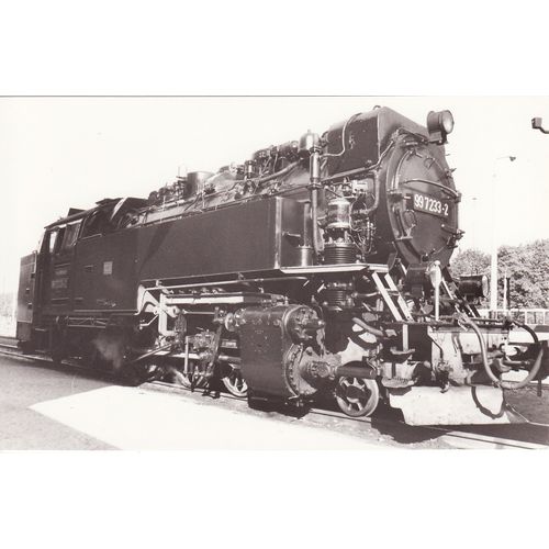 German NG Railway Photos Harz 99 7233-2 Harzgerode 2-10-2T Loco HSB Germany 3