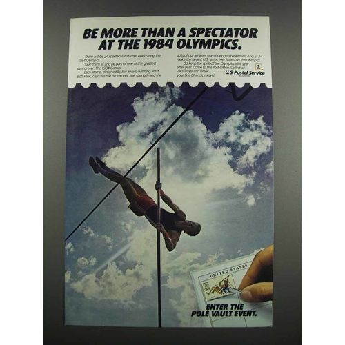 1983 U.S. Postal Service Ad - At the 1984 Olympics