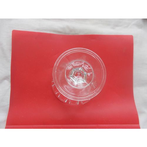 GLASS /COMPOTE / FRUIT 5" (03/02) # # #