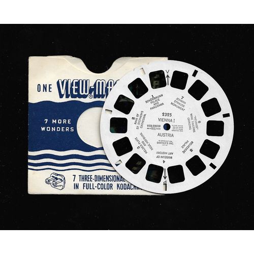 Vienna I, Austria - Vintage Sawyers View-Master Reel 2325 - 3D