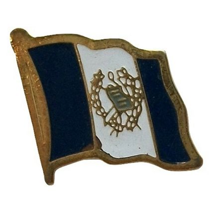 Guatemala Flag Hat Tac or Lapel Pin