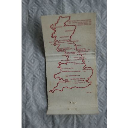 Matchbook cover Swallow Hotels