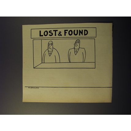 1953 Cartoon by Otto Soglow - Lost & Found