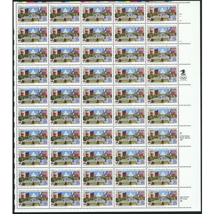 District of Columbia Bicentennial Sheet of Fifty 29 Cent Stamps Scott 2561