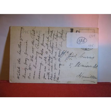 SCOTLAND FOR EVER by Art Publishing Co. used antique postcard #