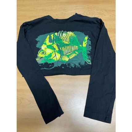 Finest Quality Place Fish Long Sleeve Youth Tee, Size Large (10/12)
