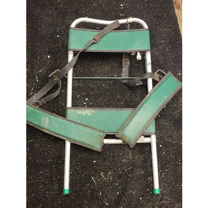 vintage match fishing seat and back carrying frame, think Efgeeco?