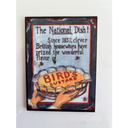 FRIDGE MAGNET - BIRD'S CUSTARD