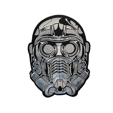 Large Fighter Pilot Iron On Patch Motif Steampunk Biker Rock 29cm x 22cm P672