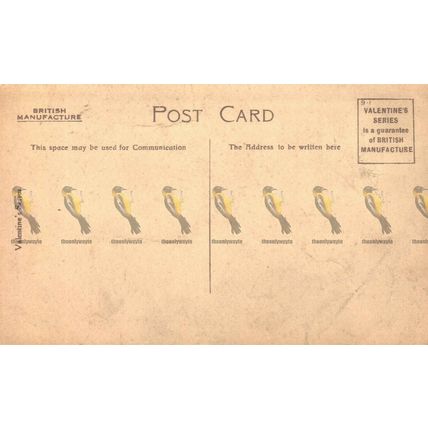 Solomon's Tower, Buxton, Derbyshire, Valentines Series 33539 jv Postcard