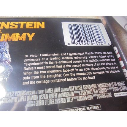 SCARY & MACABRE DVD's!! 3 DVD's! 6 Movies!! Sealed & Mint! $45.00 Shipped!!