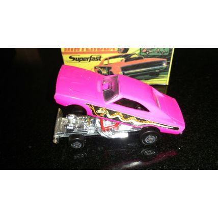Matchbox No70 Dodge Dragster - rare black base