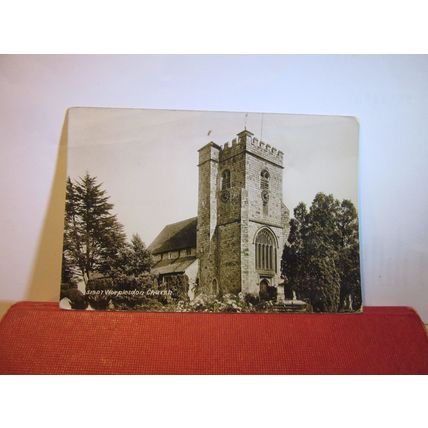 WORPLESDON CHURCH, GUILDFORD, Surrey unused antique postcard RP by F Frith =
