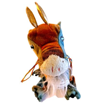Vintage 2000 TY Beanie Babies Zodiac DRAGON Retired Chinese Dragon Plush