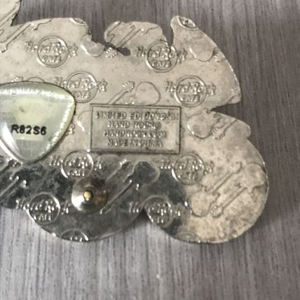 HARD ROCK CAFE COLOGNE BIKER GIRL PIN BADGE - damaged at rear LE 250