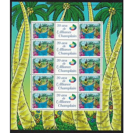 New Caledonia French-speaking cultures Sheetlet of 10v 2005 MNH SG#1342 MI#1356
