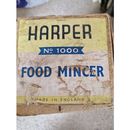 Vintage 1950's Harper Food Grinder