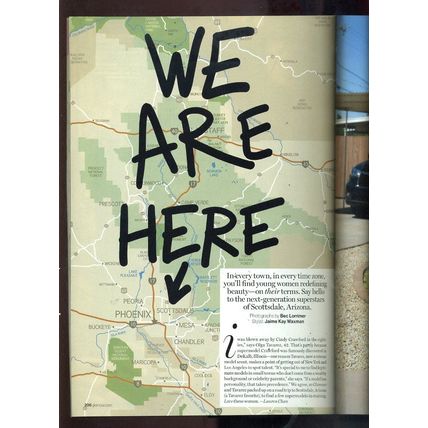 Glamour Magazine BLAKE LIVELY "Calls B.S On her perfect life" 50 States of Women