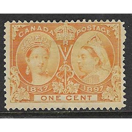 CANADA 1897 JUBILEE 1c QV NO GUM SG122 spacefiller