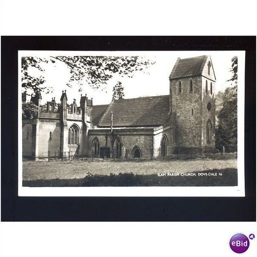 Staffordshire ILAM Church Postcard by Bourne (16)