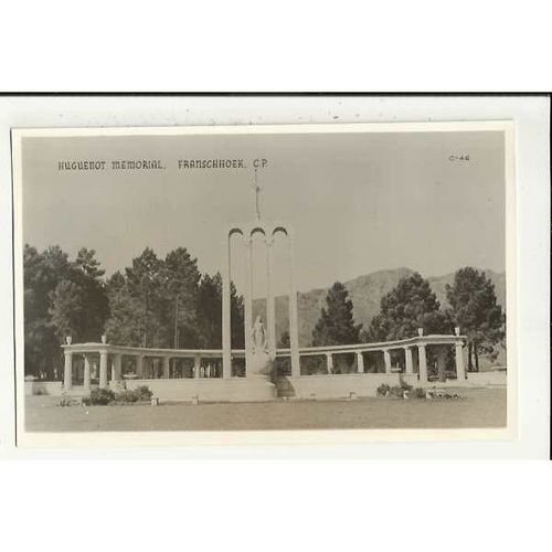 South Africa FRANSCHOEK Huguenot Memorial Postcard by Roxvin (c-46)