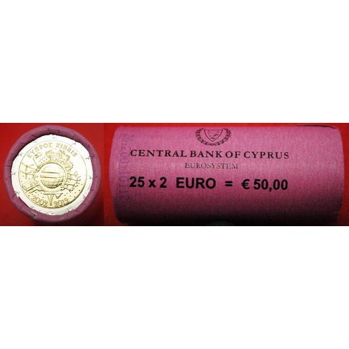 ROLL: CYPRUS ★ 2 EURO 2002- 2012! LOW START ★ NO RESERVE!