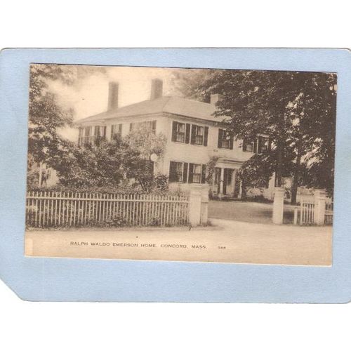 MA Concord Home Of Ralph Waldo Emerson ma_box2~922