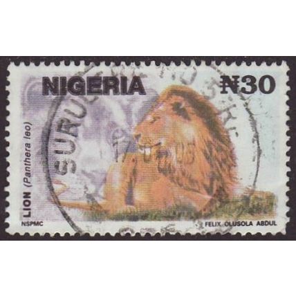 Nigeria 1993 SG 655 Used - Fauna/Lions (D-619)