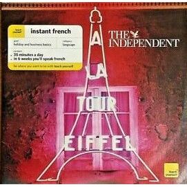 Instant French Audiobook CD Promo The Independent Newspaper Audio Book