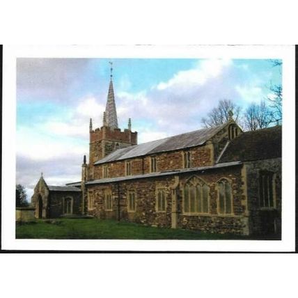 Downham Market, Norfolk - St. Edmund's Parish Church - local postcard c.2000s