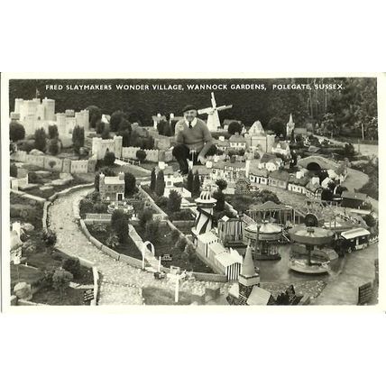 Sussex POLEGATE Miniature Village Postcard (N.H. Portraits)